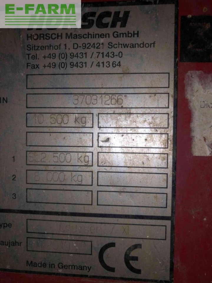 Horsch cruiser 7 xl - Cultivator: picture 2 Horsch cruiser 7 xl - Cultivator: picture 2
