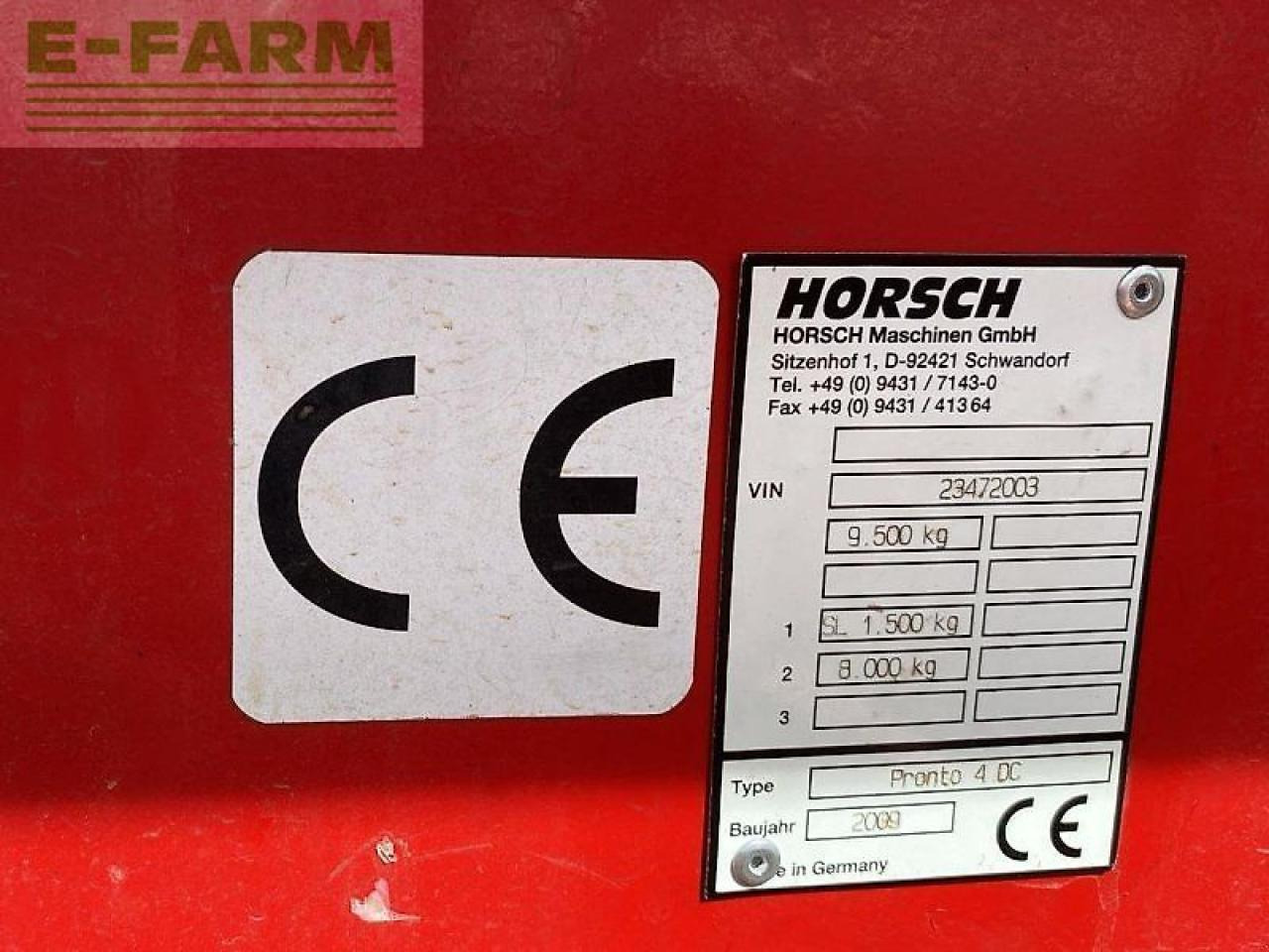 Seed drill Horsch pronto 4 dc: picture 9