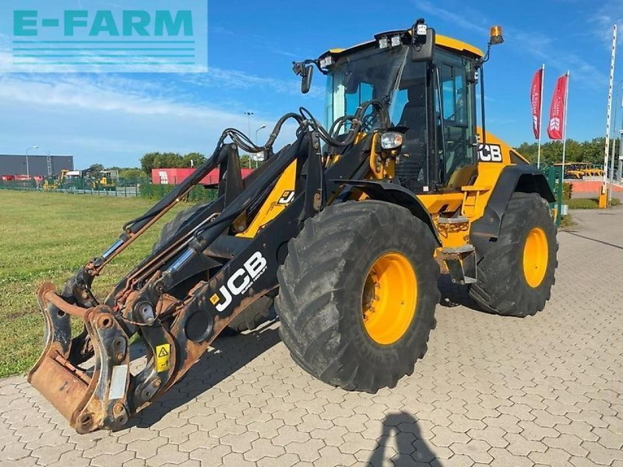 JCB 419s agri super high lift - Mini excavator: picture 1 JCB 419s agri super high lift - Mini excavator: picture 1