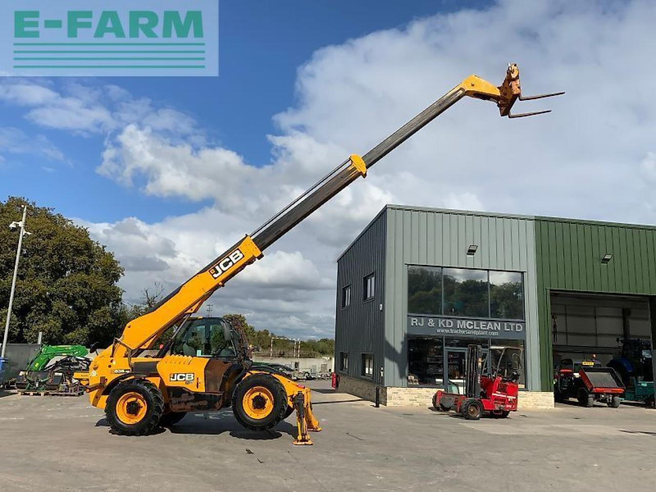 JCB 535-125 hi viz telehandler (st24434) - Telescopic handler: picture 1 JCB 535-125 hi viz telehandler (st24434) - Telescopic handler: picture 1