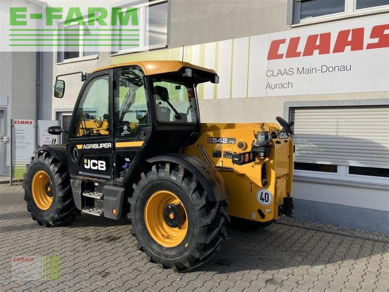 Telescopic handler JCB 542-70 agrisuper: picture 6