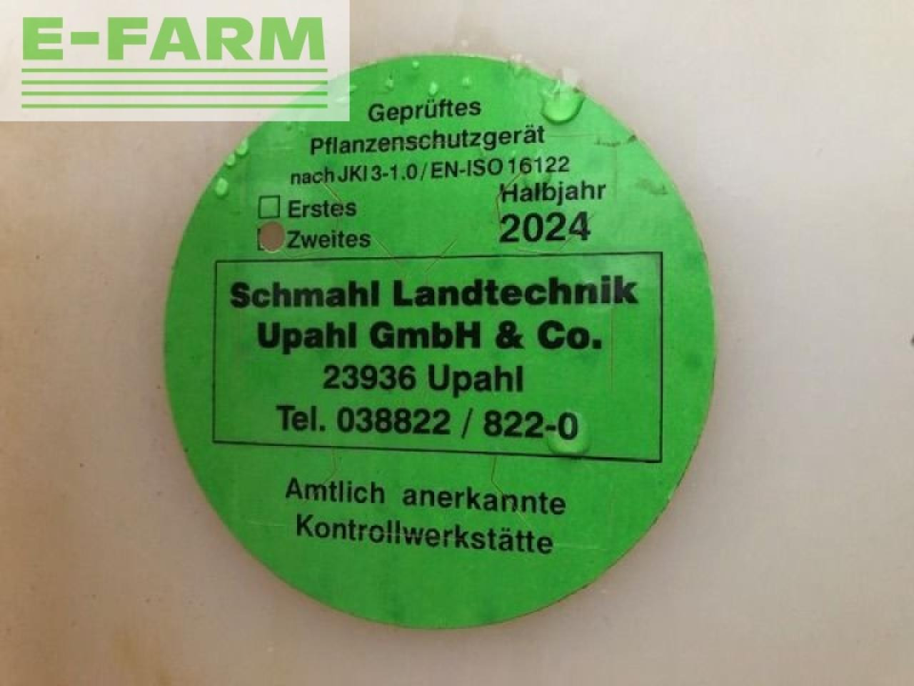 Jacoby eurotrain 2600 - Trailed sprayer: picture 5 Jacoby eurotrain 2600 - Trailed sprayer: picture 5