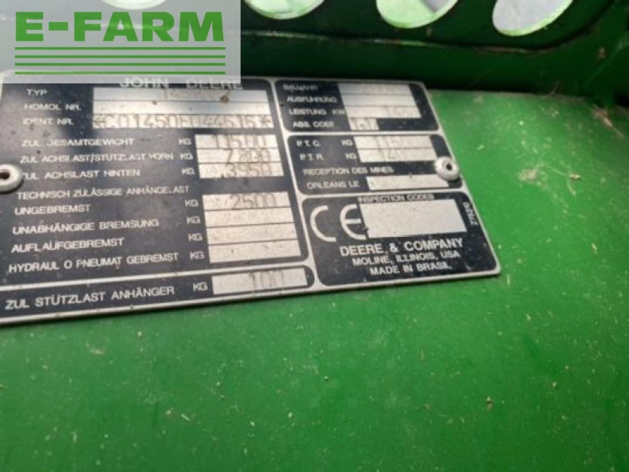 John Deere 1450 cws - Combine harvester: picture 3 John Deere 1450 cws - Combine harvester: picture 3