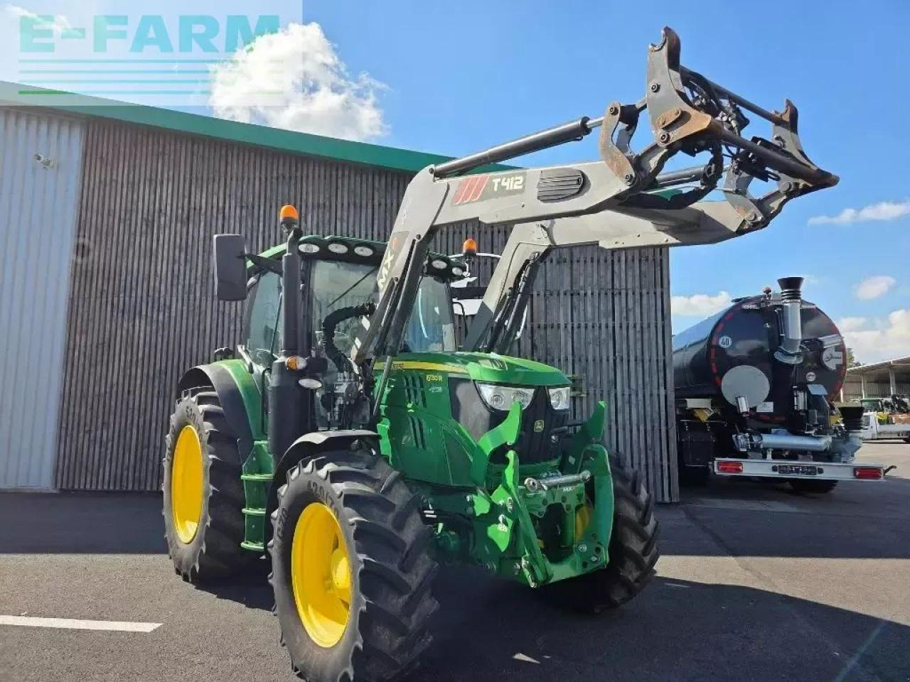 John Deere 6130r - Farm tractor: picture 1 John Deere 6130r - Farm tractor: picture 1