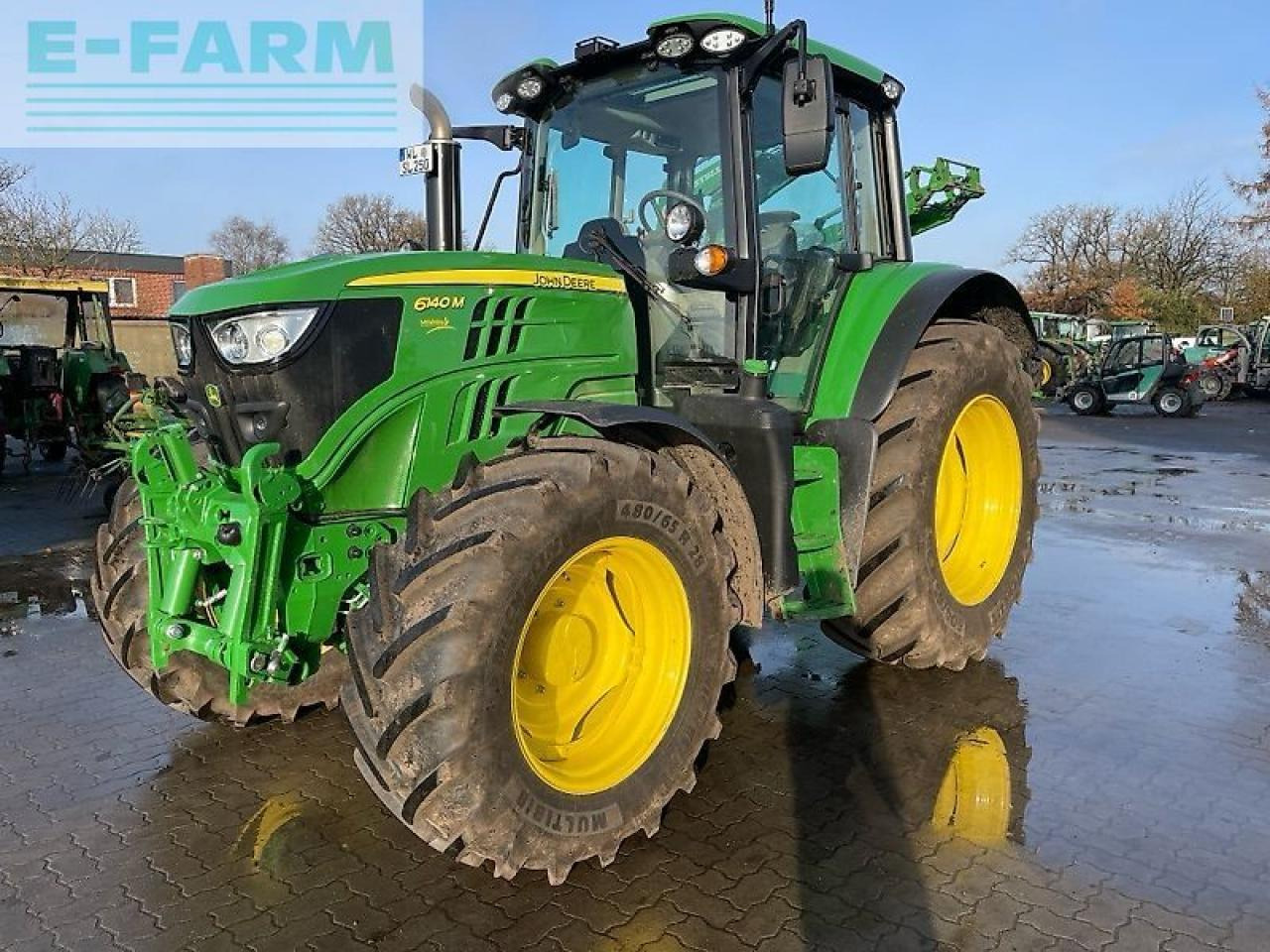 John Deere 6140m - Farm tractor: picture 1 John Deere 6140m - Farm tractor: picture 1