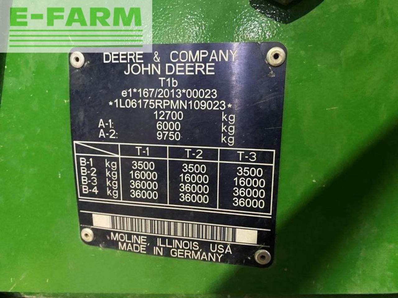 Farm tractor John Deere 6175r autoquad plus 20/20 50km/h: picture 10