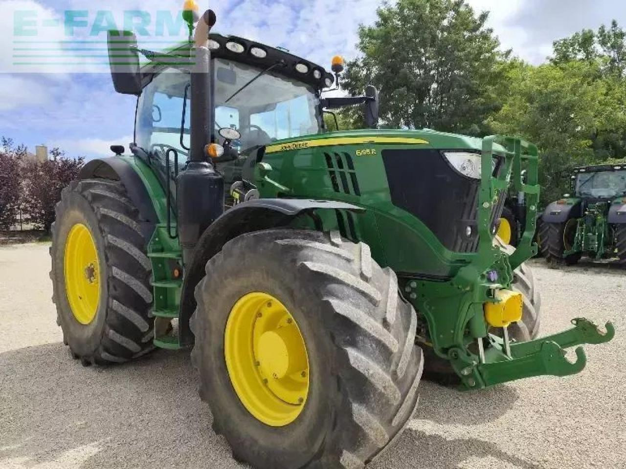 John Deere 6195r - Farm tractor: picture 1 John Deere 6195r - Farm tractor: picture 1