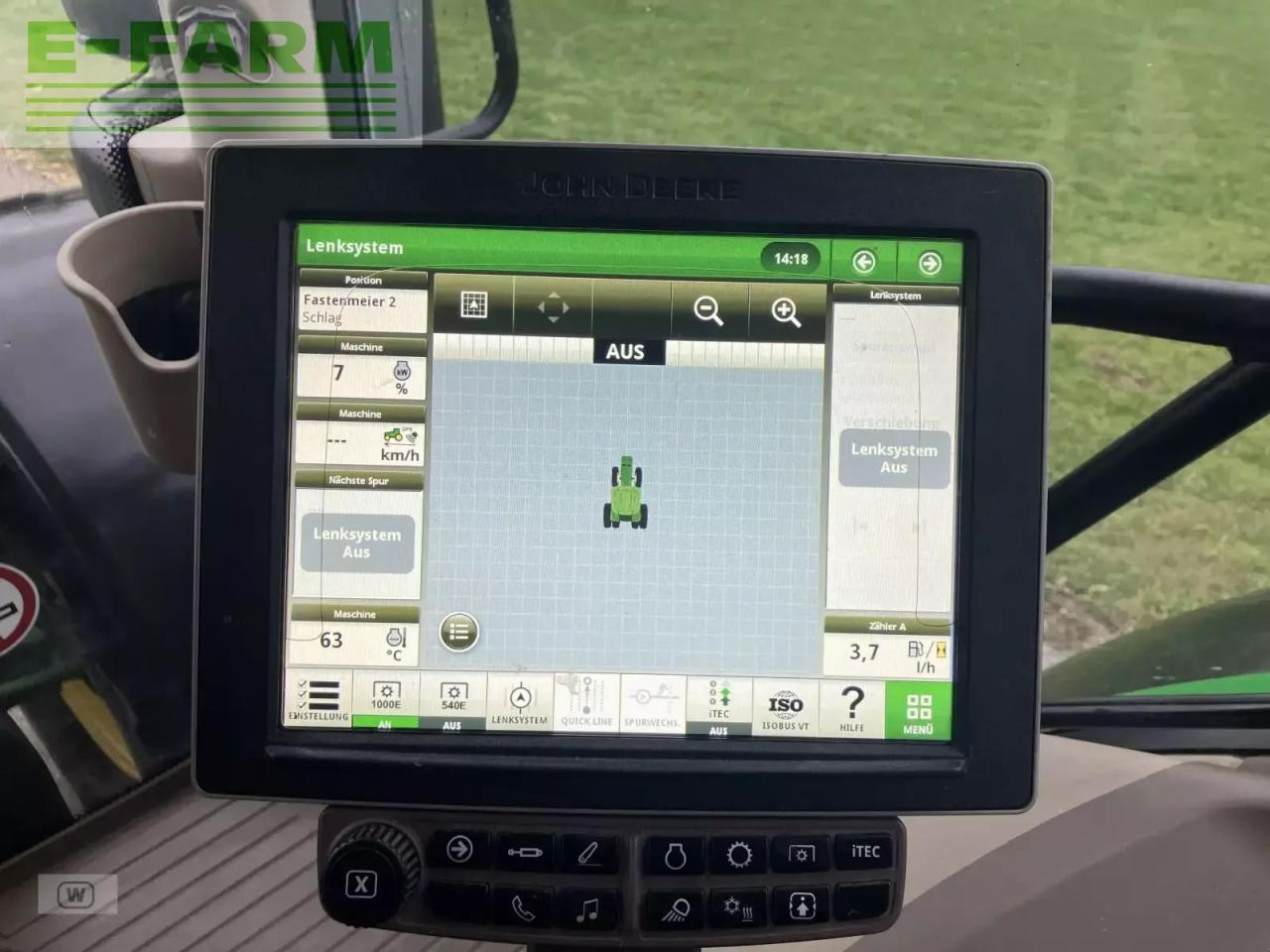 Farm tractor John Deere 6215r: picture 23 Farm tractor John Deere 6215r: picture 23