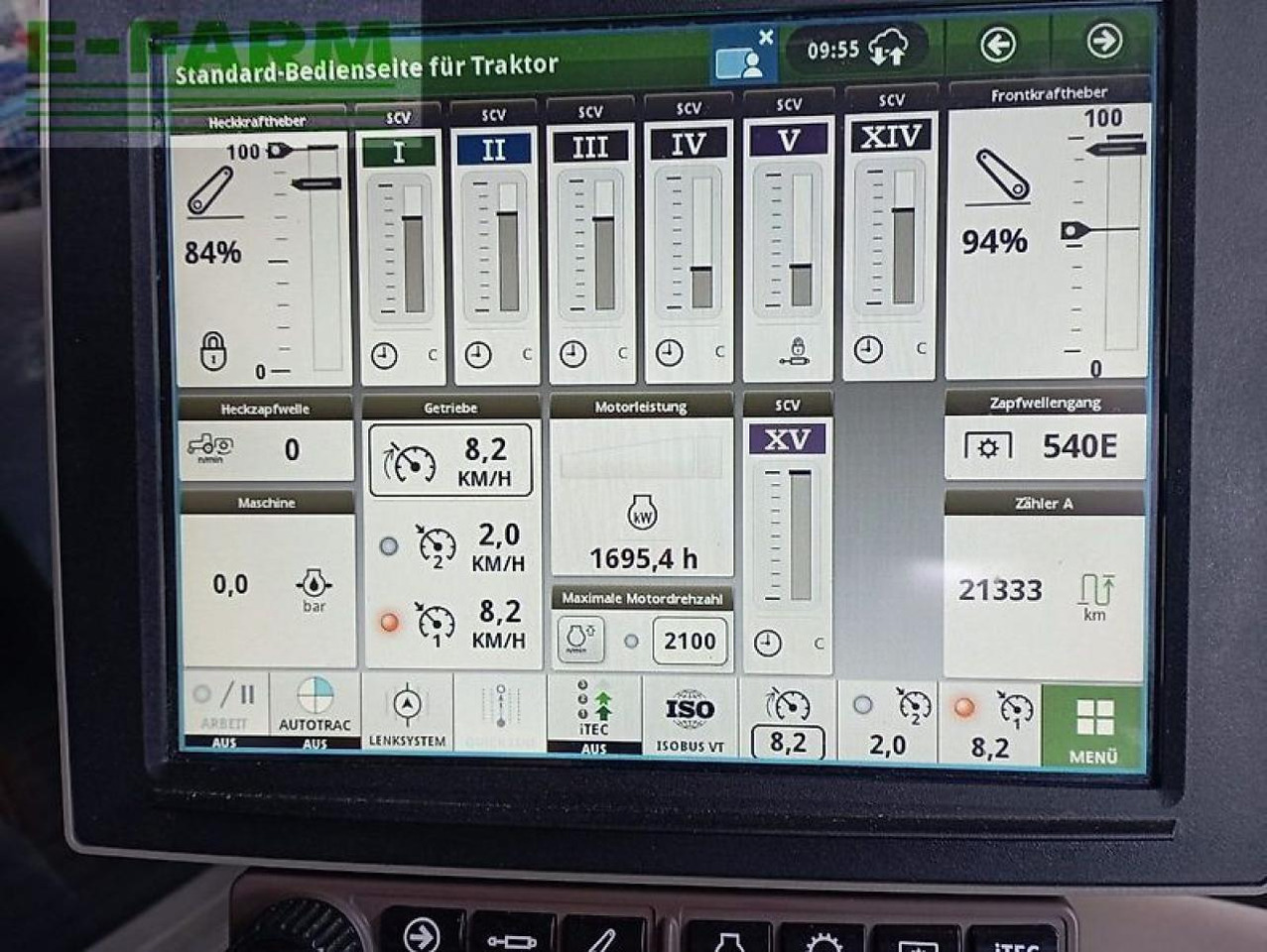 Farm tractor John Deere 6r250: picture 6