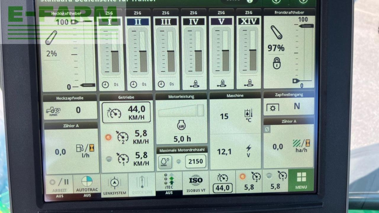 Farm tractor John Deere 7R 290: picture 19 Farm tractor John Deere 7R 290: picture 19