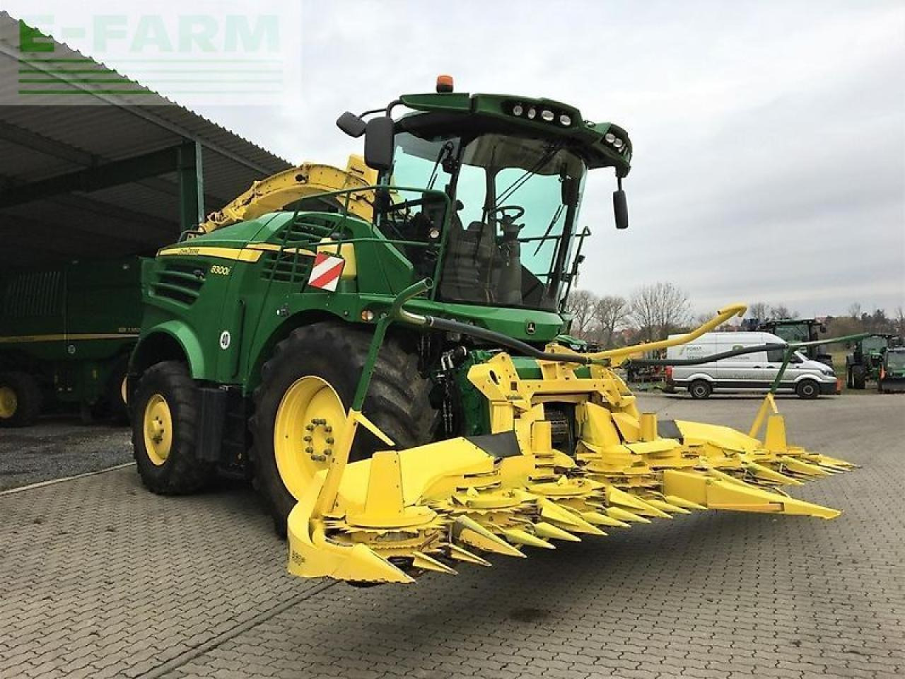John Deere 8300i mit kemper 360+ & 639 pickup - Forage harvester: picture 2 John Deere 8300i mit kemper 360+ & 639 pickup - Forage harvester: picture 2