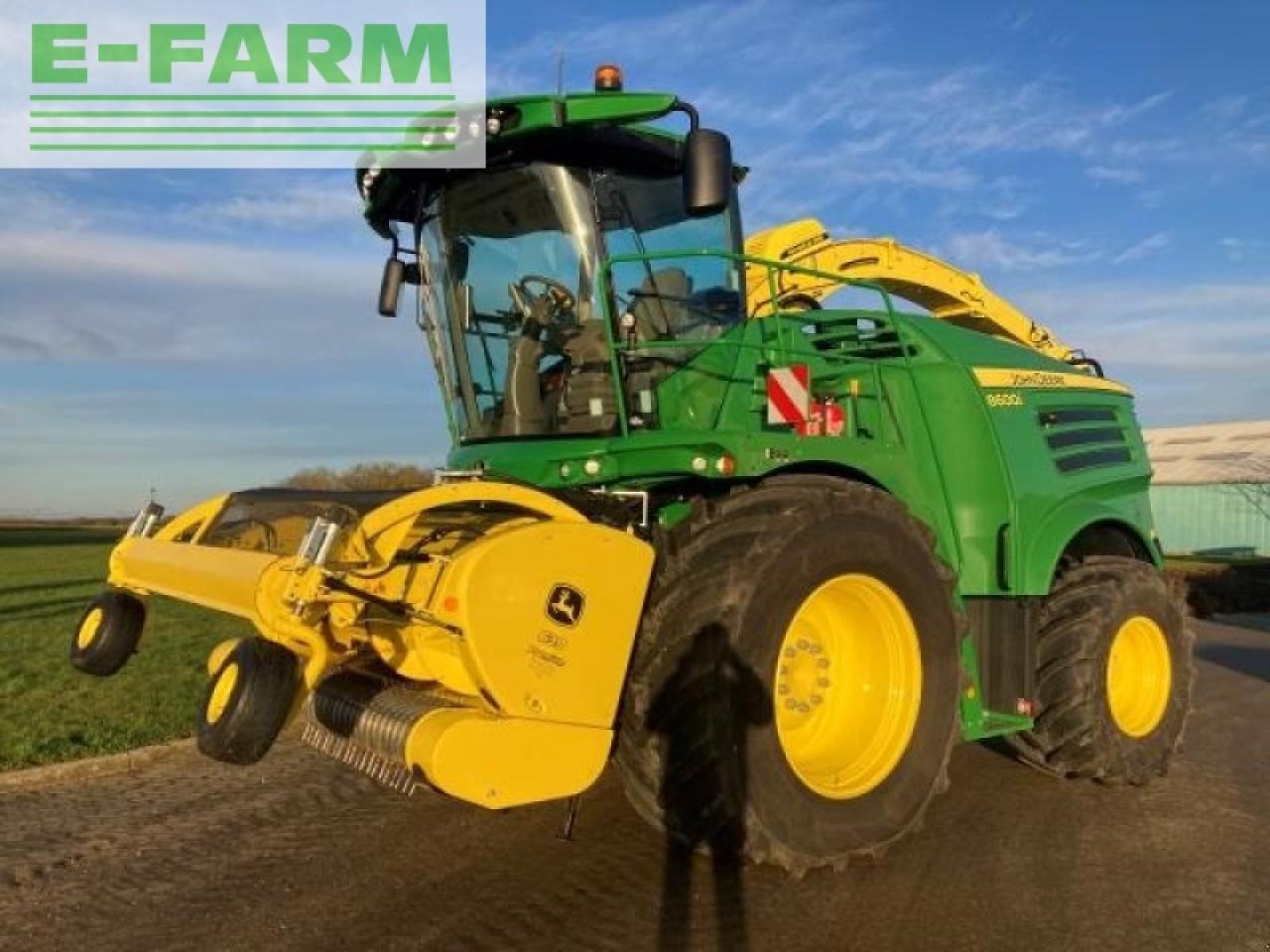 John Deere 8600i - Forage harvester attachment: picture 2 John Deere 8600i - Forage harvester attachment: picture 2