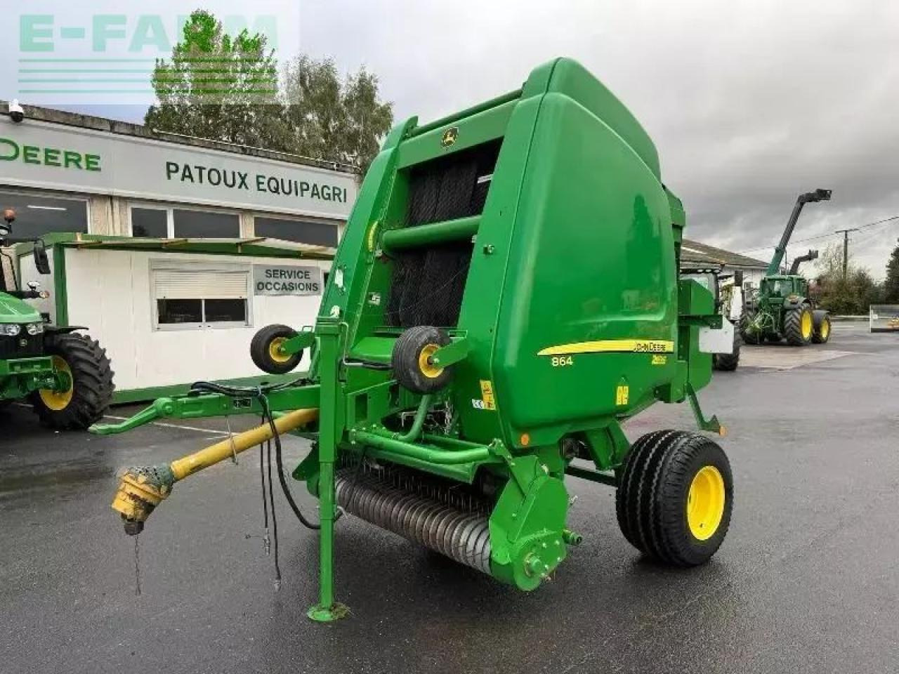 John Deere 864 - Square baler: picture 1 John Deere 864 - Square baler: picture 1