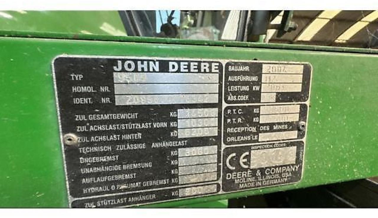 John Deere 9580wts - Combine harvester: picture 5 John Deere 9580wts - Combine harvester: picture 5