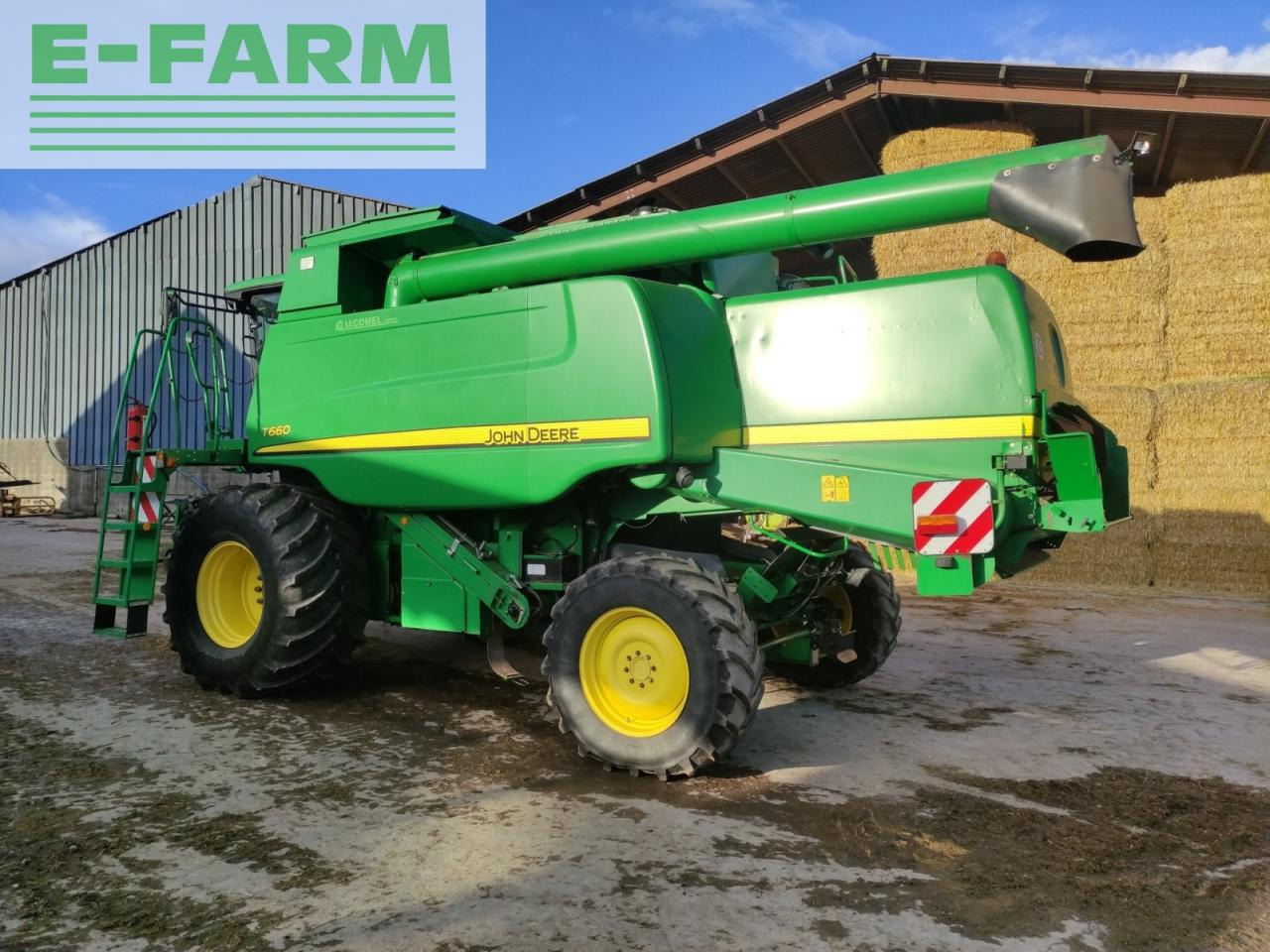 John Deere t660 - Combine harvester: picture 5 John Deere t660 - Combine harvester: picture 5