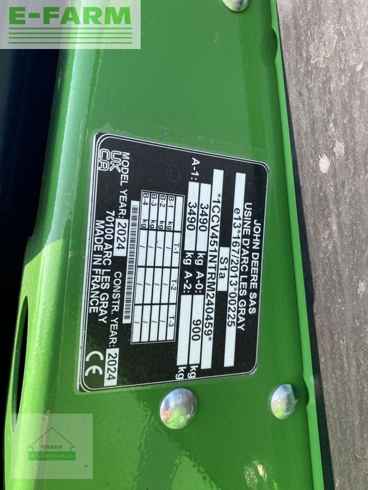Square baler John Deere v451 m: picture 8