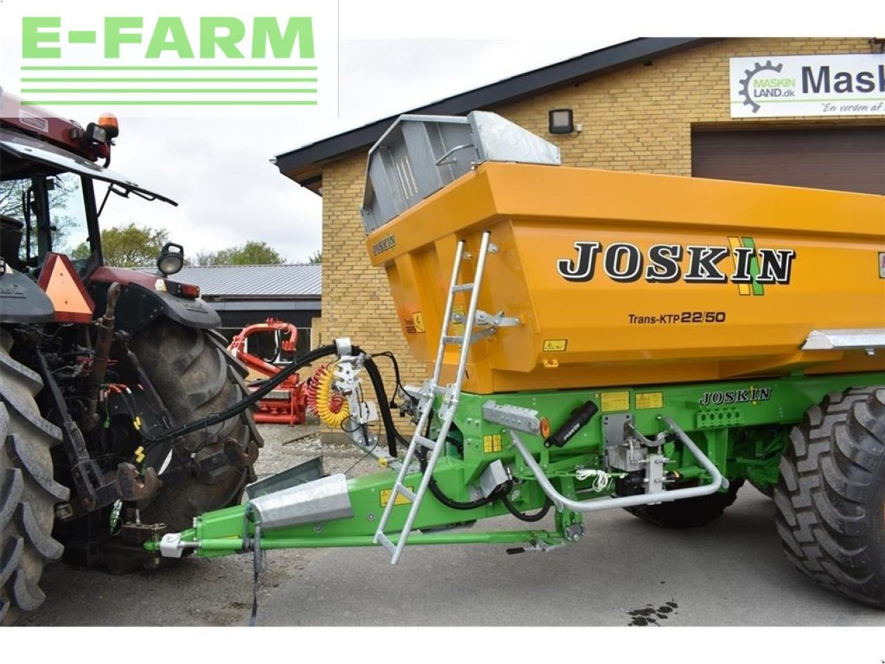Joskin trans - ktp 22/50 6mm hardox - Farm tipping trailer/ Dumper: picture 5 Joskin trans - ktp 22/50 6mm hardox - Farm tipping trailer/ Dumper: picture 5