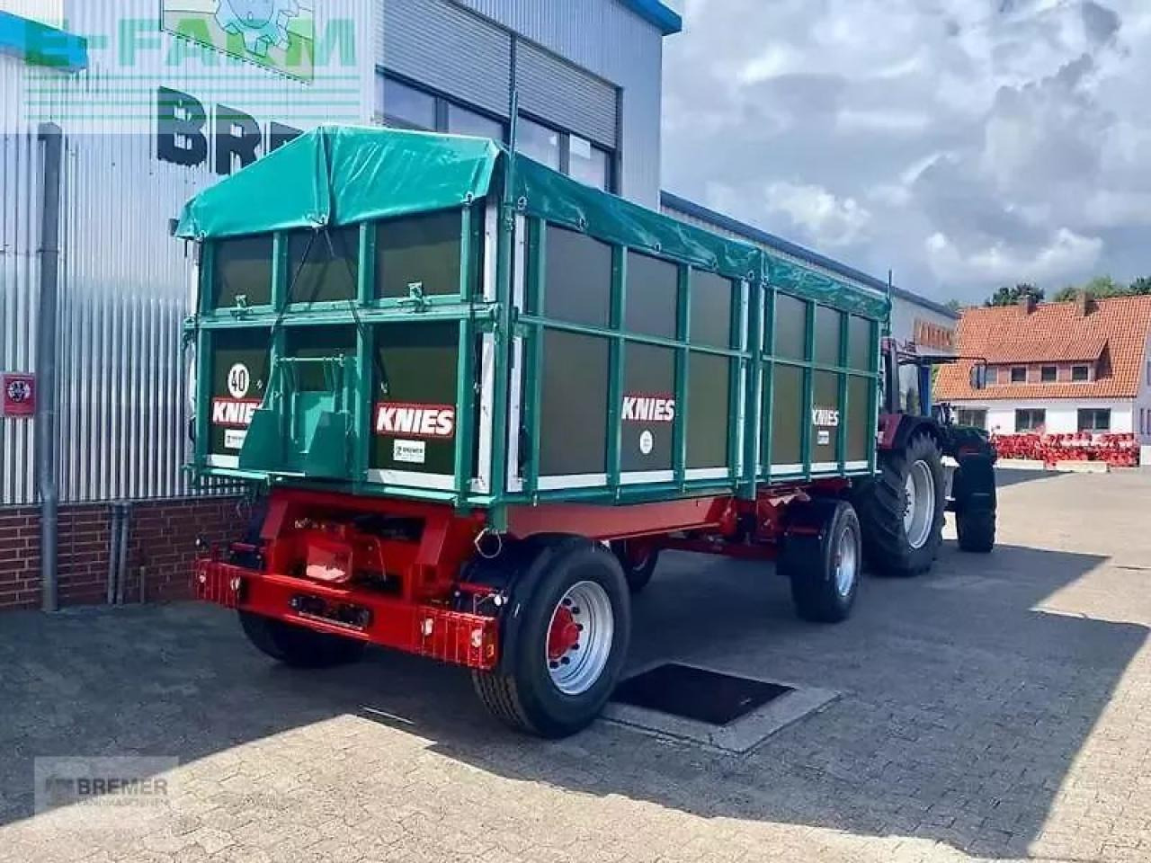 Farm tipping trailer/ Dumper Knies kd 180: picture 11