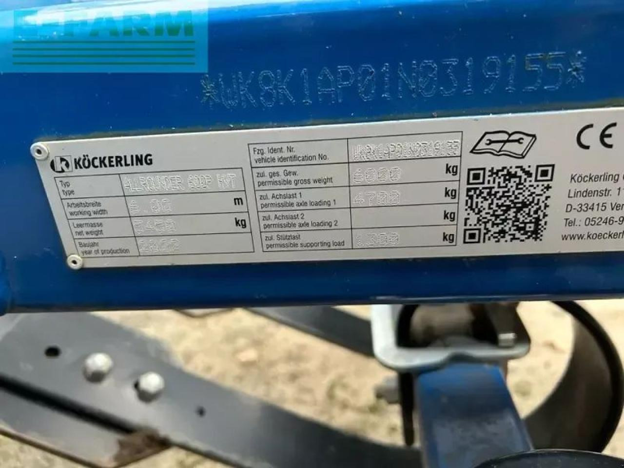 Köckerling allrounder profiline 600 - Cultivator: picture 4 Köckerling allrounder profiline 600 - Cultivator: picture 4
