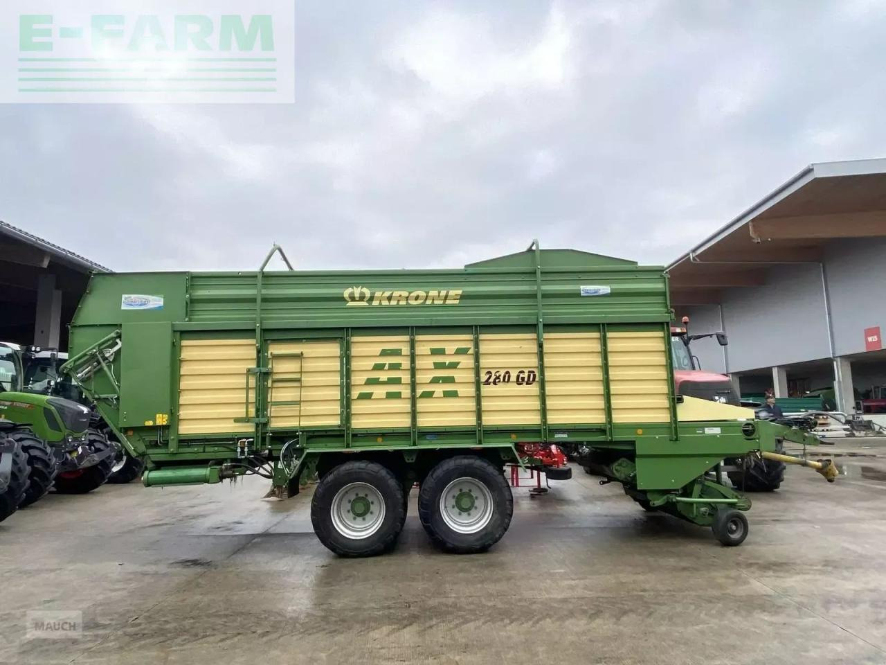 Krone ax 280 gd - Self-loading wagon: picture 4 Krone ax 280 gd - Self-loading wagon: picture 4