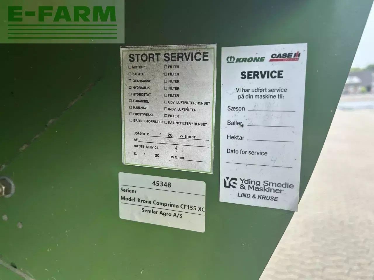 Krone cf155 xc extreme - Square baler: picture 3 Krone cf155 xc extreme - Square baler: picture 3