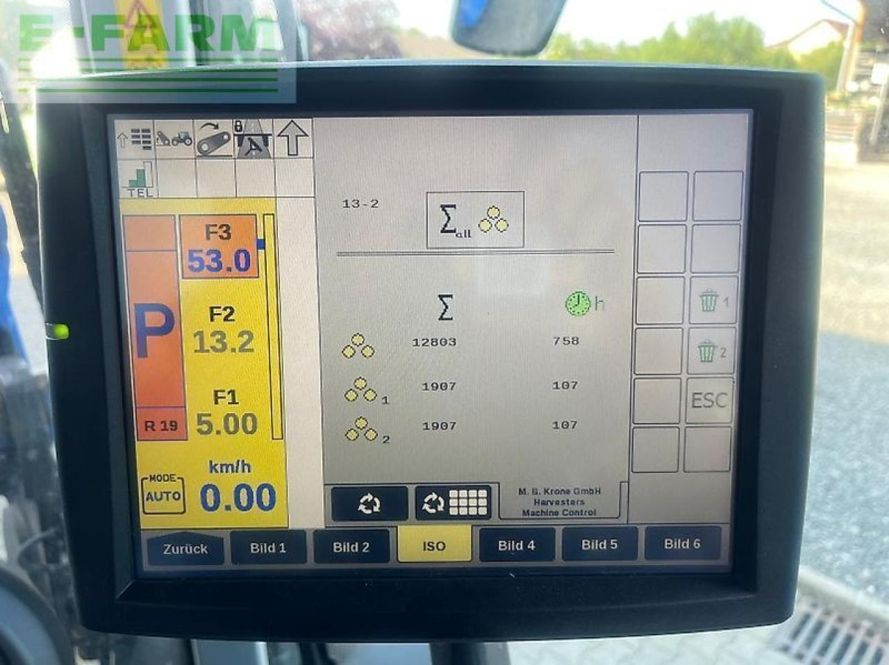 Square baler Krone fortima v 1500 mc: picture 9