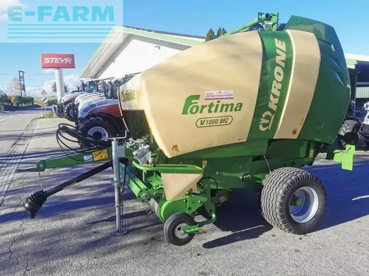 Krone fortima v 1800 mc rundballenpresse - Square baler: picture 1 Krone fortima v 1800 mc rundballenpresse - Square baler: picture 1