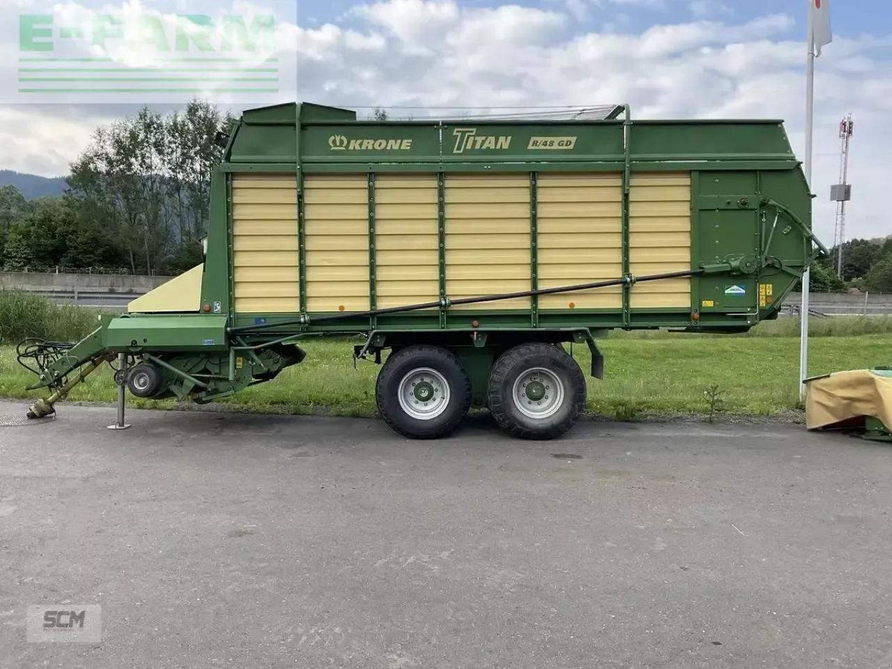 Krone krone ladewagen titan r 48/gd - Self-loading wagon: picture 1 Krone krone ladewagen titan r 48/gd - Self-loading wagon: picture 1