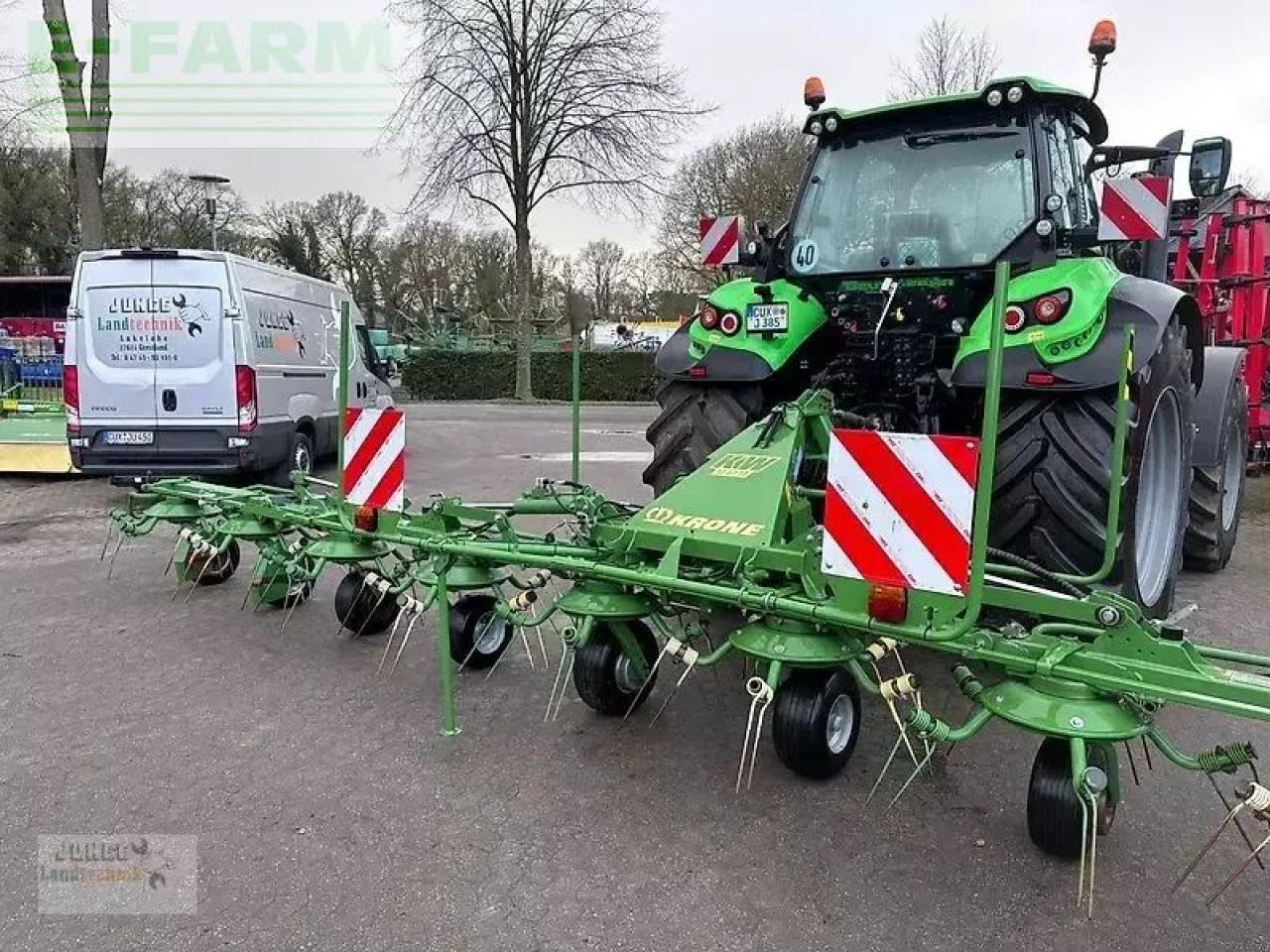 Krone kw 10.02 - Tedder/ Rake: picture 3 Krone kw 10.02 - Tedder/ Rake: picture 3