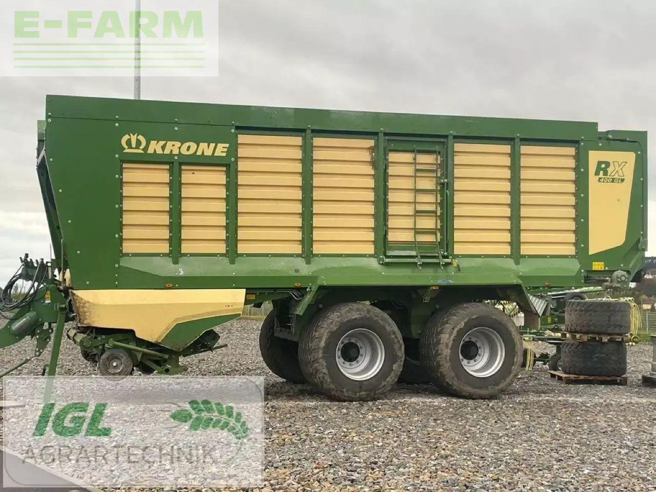 Krone rx 400 gl tt301-20 - Self-loading wagon: picture 2 Krone rx 400 gl tt301-20 - Self-loading wagon: picture 2