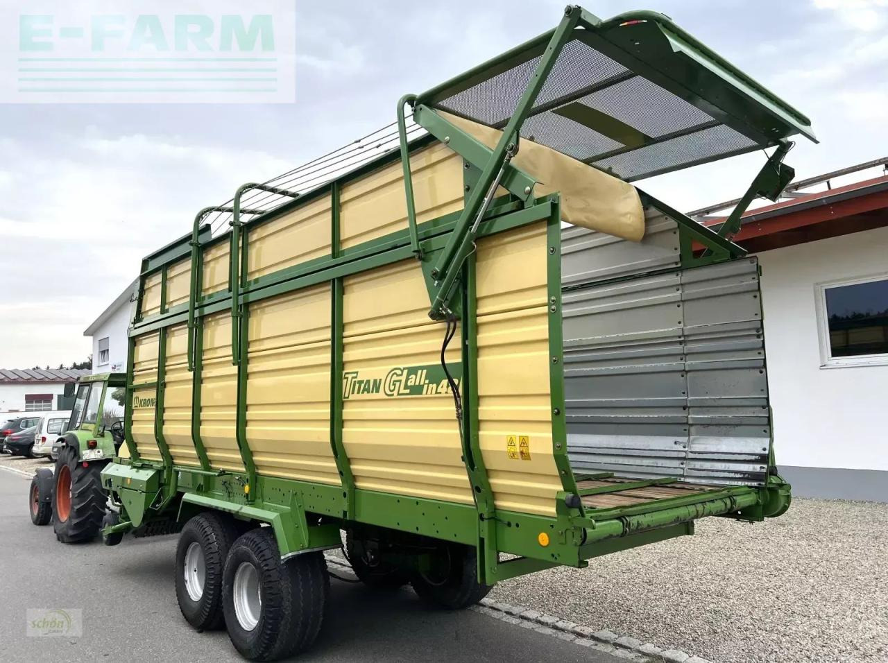 Krone titan 6/48 gl all in - ein großer schwingen-ladewagen mit druckluftbremse - Self-loading wagon: picture 5 Krone titan 6/48 gl all in - ein großer schwingen-ladewagen mit druckluftbremse - Self-loading wagon: picture 5