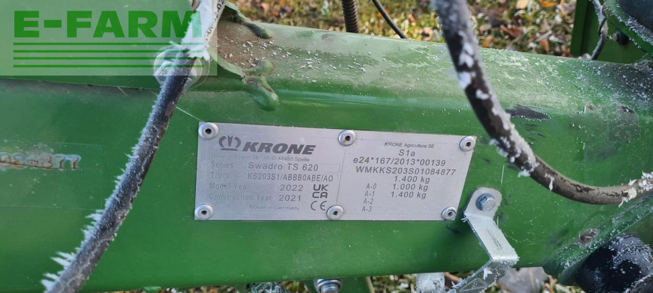 Krone ts 620 - Tedder/ Rake: picture 4 Krone ts 620 - Tedder/ Rake: picture 4