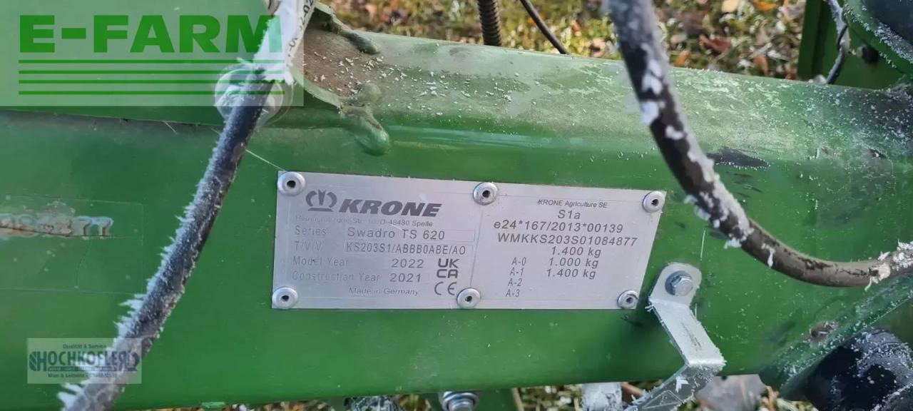Krone ts 620 - Tedder/ Rake: picture 4 Krone ts 620 - Tedder/ Rake: picture 4