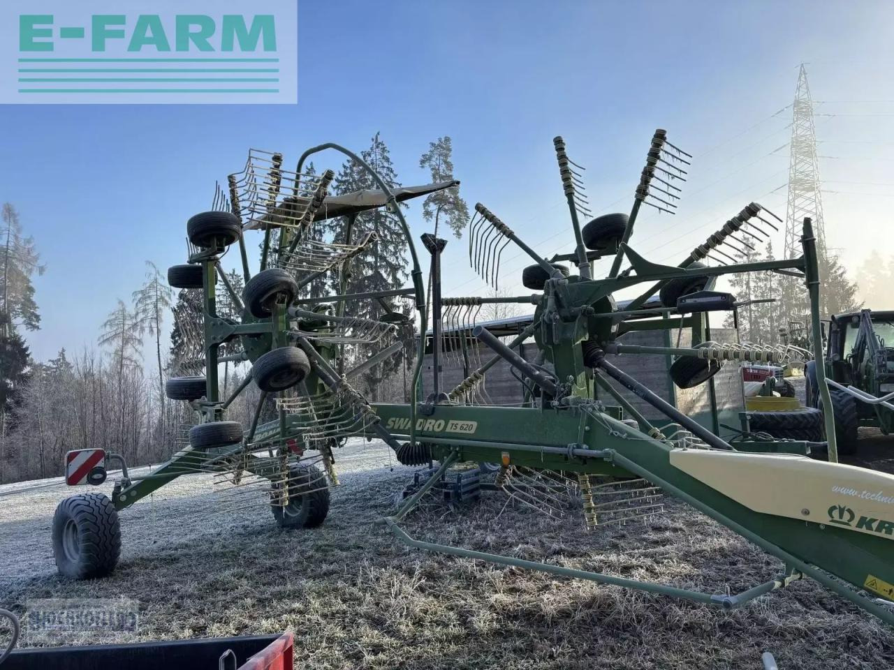Krone ts 620 - Tedder/ Rake: picture 3 Krone ts 620 - Tedder/ Rake: picture 3