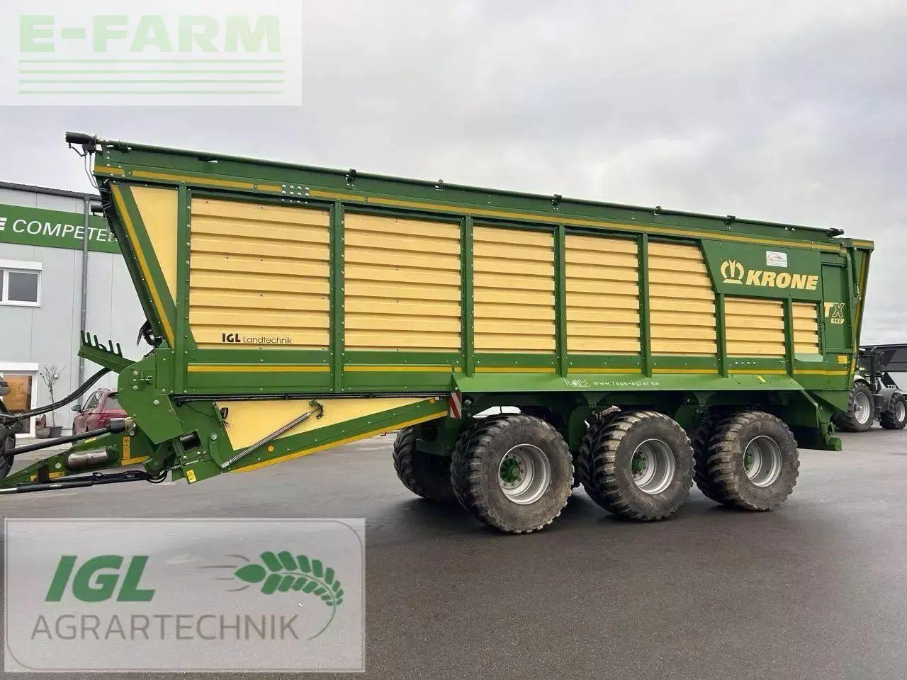 Krone tx 560 - Farm tipping trailer/ Dumper: picture 1 Krone tx 560 - Farm tipping trailer/ Dumper: picture 1