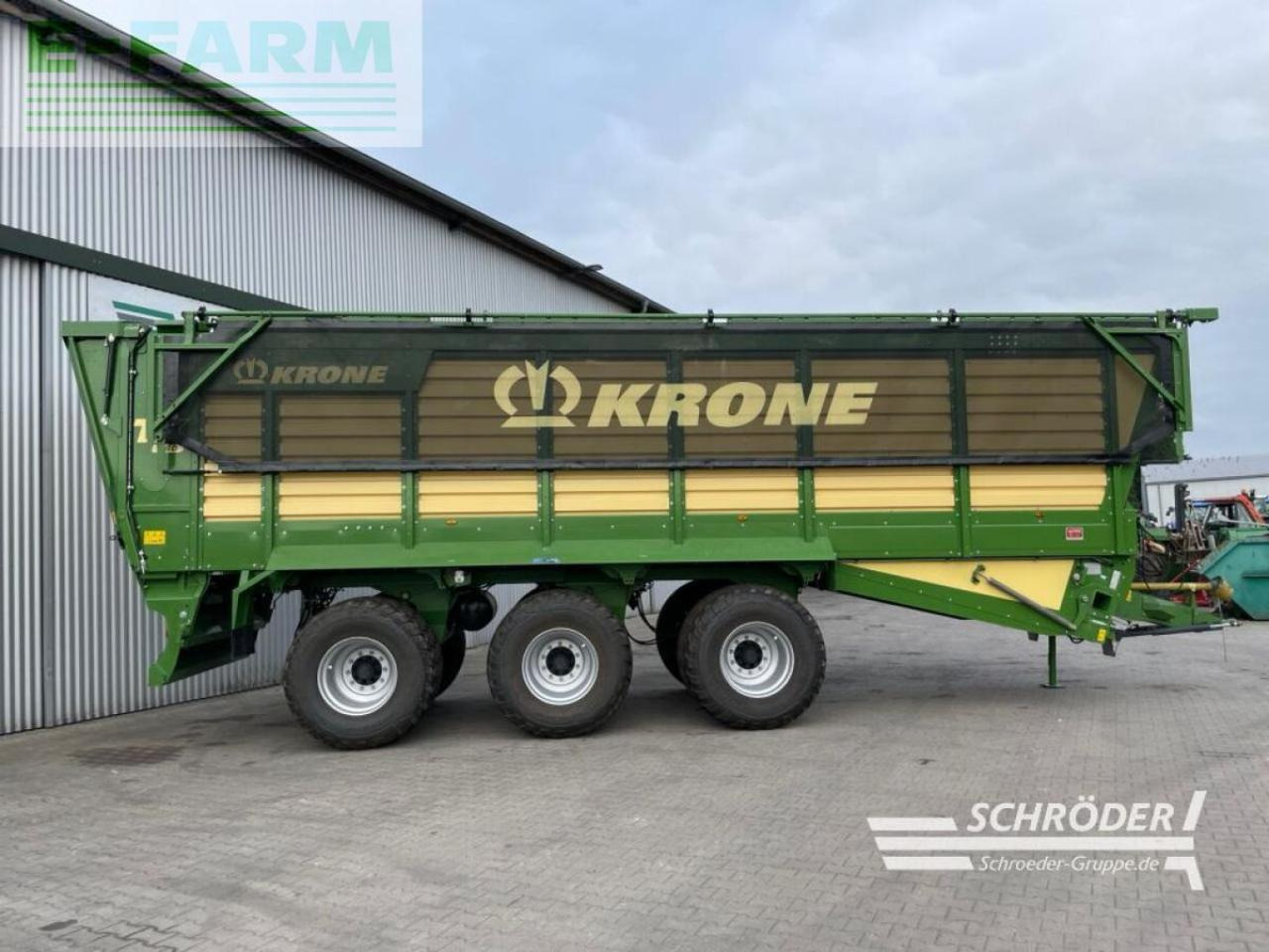 Krone tx 560 | waage + laderaumabdeckung - Farm tipping trailer/ Dumper: picture 2 Krone tx 560 | waage + laderaumabdeckung - Farm tipping trailer/ Dumper: picture 2
