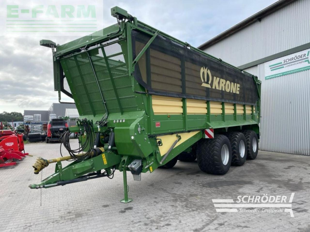 Krone tx 560 | waage + laderaumabdeckung - Farm tipping trailer/ Dumper: picture 5 Krone tx 560 | waage + laderaumabdeckung - Farm tipping trailer/ Dumper: picture 5