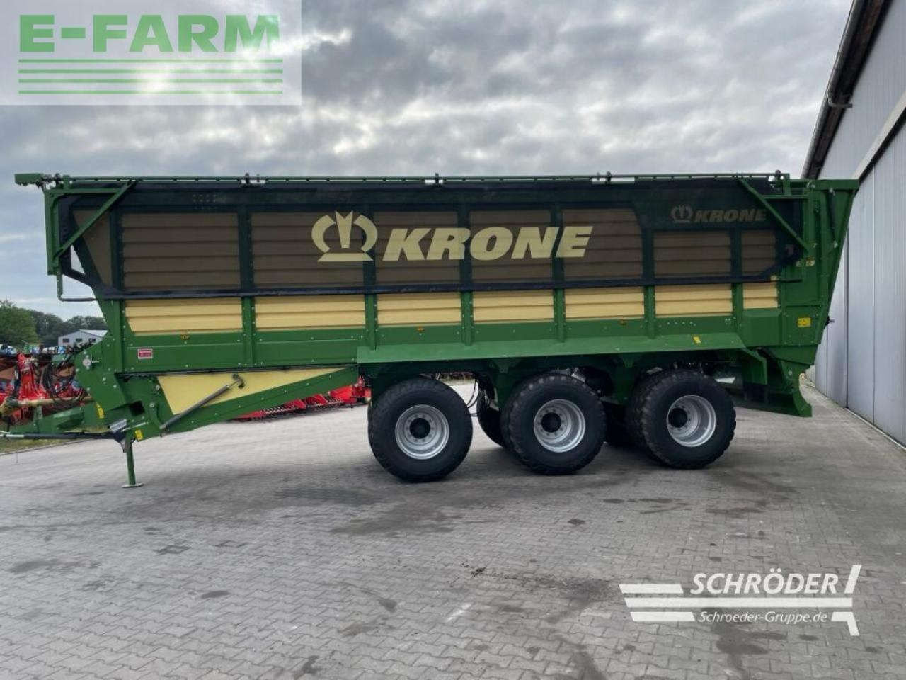 Krone tx 560 | waage + laderaumabdeckung - Farm tipping trailer/ Dumper: picture 4 Krone tx 560 | waage + laderaumabdeckung - Farm tipping trailer/ Dumper: picture 4