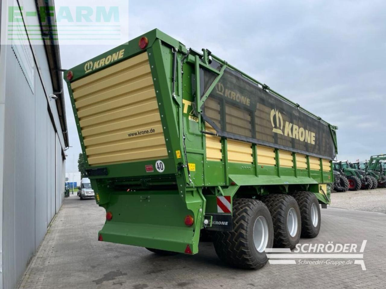 Krone tx 560 | waage + laderaumabdeckung - Farm tipping trailer/ Dumper: picture 3 Krone tx 560 | waage + laderaumabdeckung - Farm tipping trailer/ Dumper: picture 3