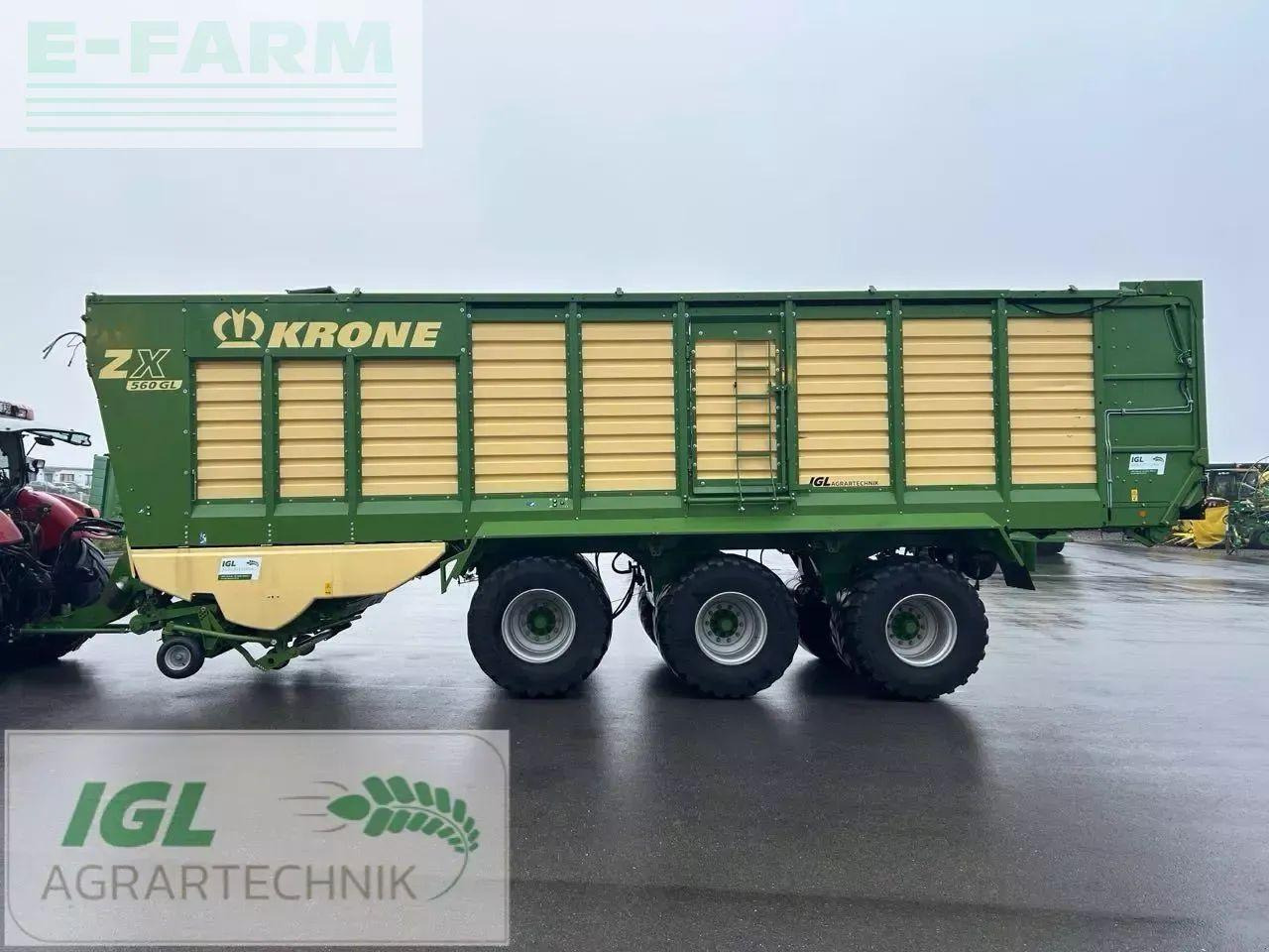 Krone zx 560 gl - Self-loading wagon: picture 3 Krone zx 560 gl - Self-loading wagon: picture 3