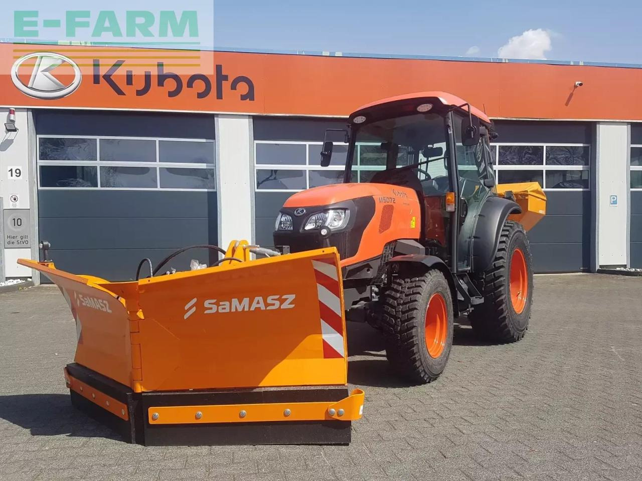 Kubota m5072 narrow winterdienstpaket - Farm tractor: picture 4 Kubota m5072 narrow winterdienstpaket - Farm tractor: picture 4