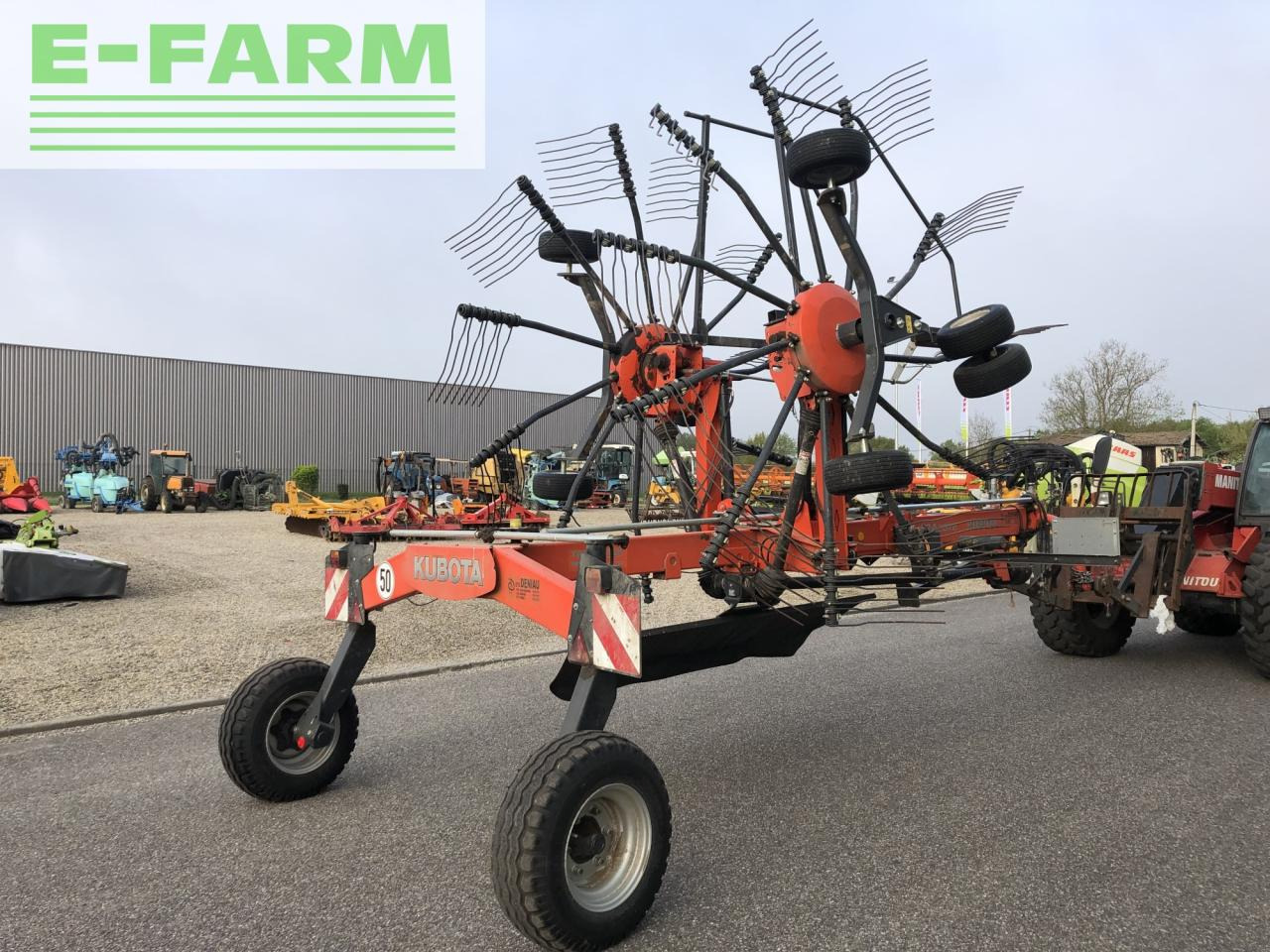 Kubota ra 2072 - Tedder/ Rake: picture 5 Kubota ra 2072 - Tedder/ Rake: picture 5