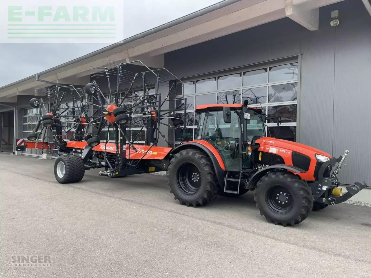 Kubota ra 4012 andex 1254 - rad 710/22,5" + einzelaushub - Tedder/ Rake: picture 5 Kubota ra 4012 andex 1254 - rad 710/22,5" + einzelaushub - Tedder/ Rake: picture 5