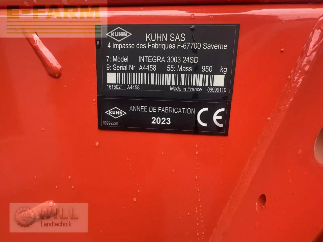 Kuhn combiliner integra - Combine seed drill: picture 4 Kuhn combiliner integra - Combine seed drill: picture 4