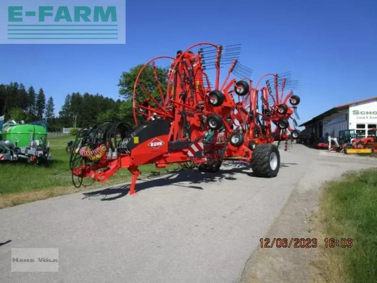 Kuhn ga 13131 - Tedder/ Rake: picture 1 Kuhn ga 13131 - Tedder/ Rake: picture 1