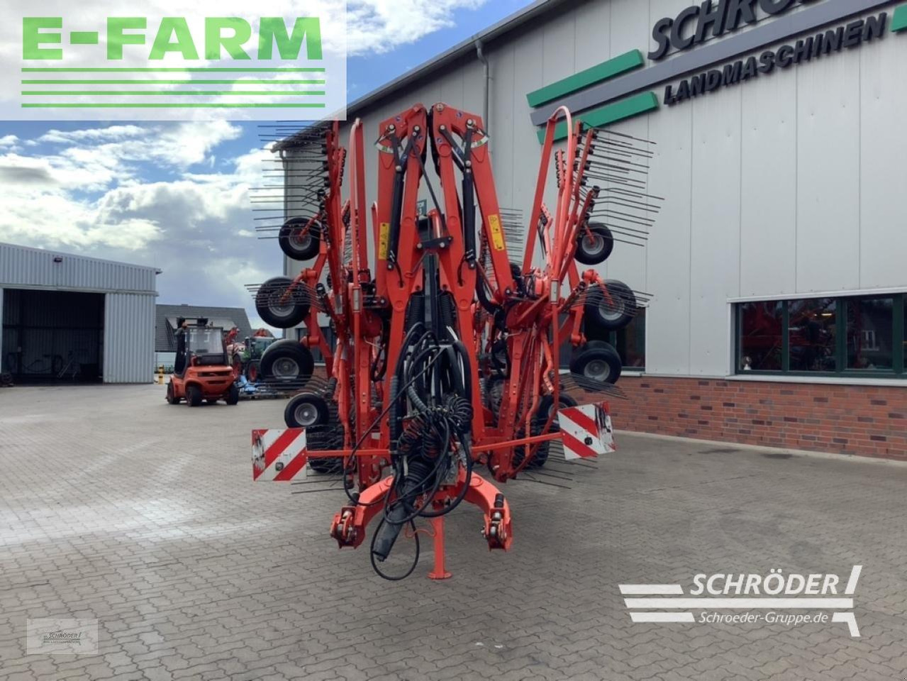 Kuhn ga 15131 - Tedder/ Rake: picture 2 Kuhn ga 15131 - Tedder/ Rake: picture 2