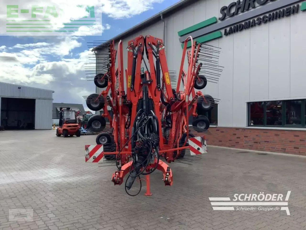 Kuhn ga 15131 - isobus - Tedder/ Rake: picture 2 Kuhn ga 15131 - isobus - Tedder/ Rake: picture 2