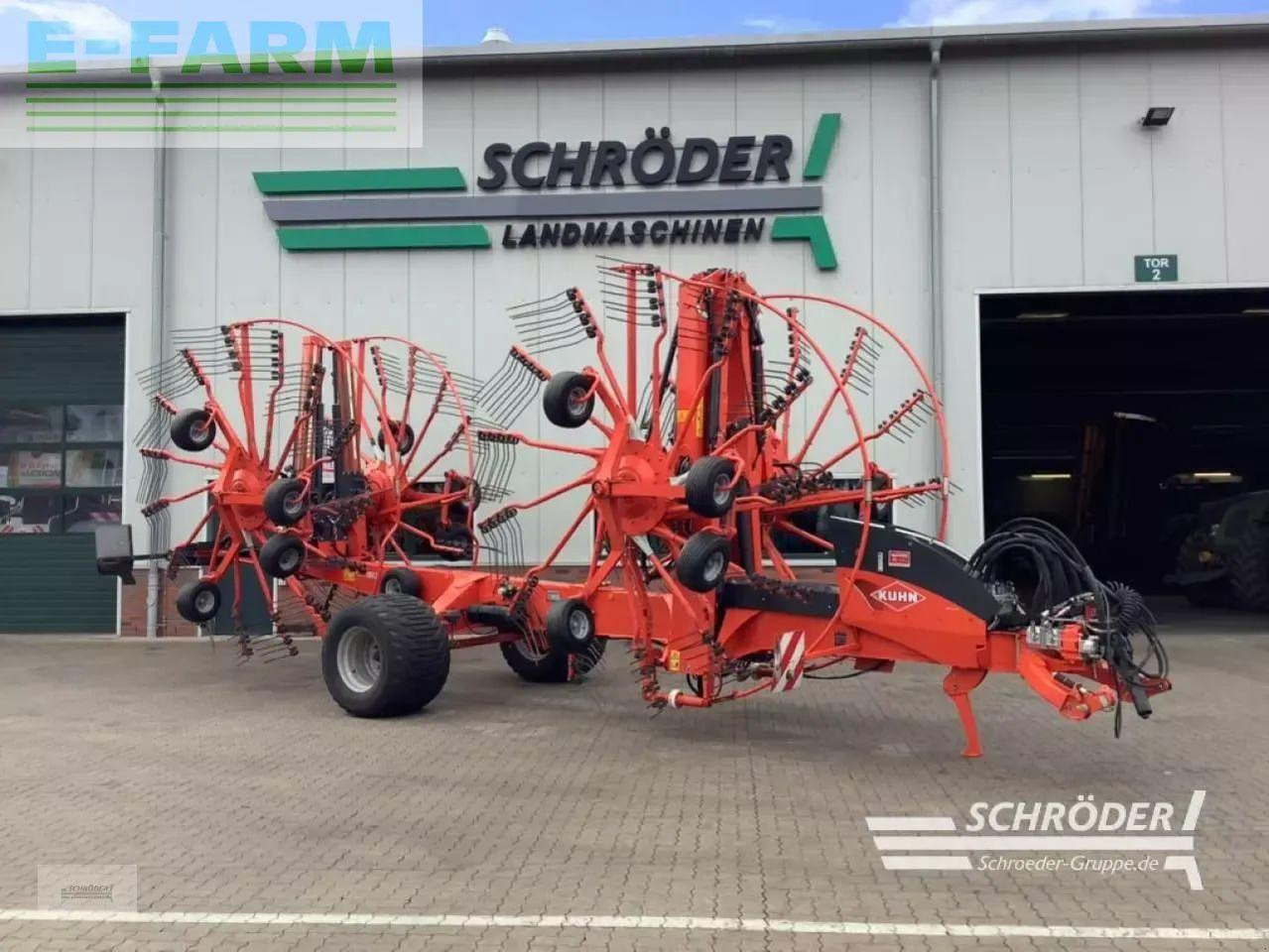 Kuhn ga 15131 - isobus - Tedder/ Rake: picture 1 Kuhn ga 15131 - isobus - Tedder/ Rake: picture 1