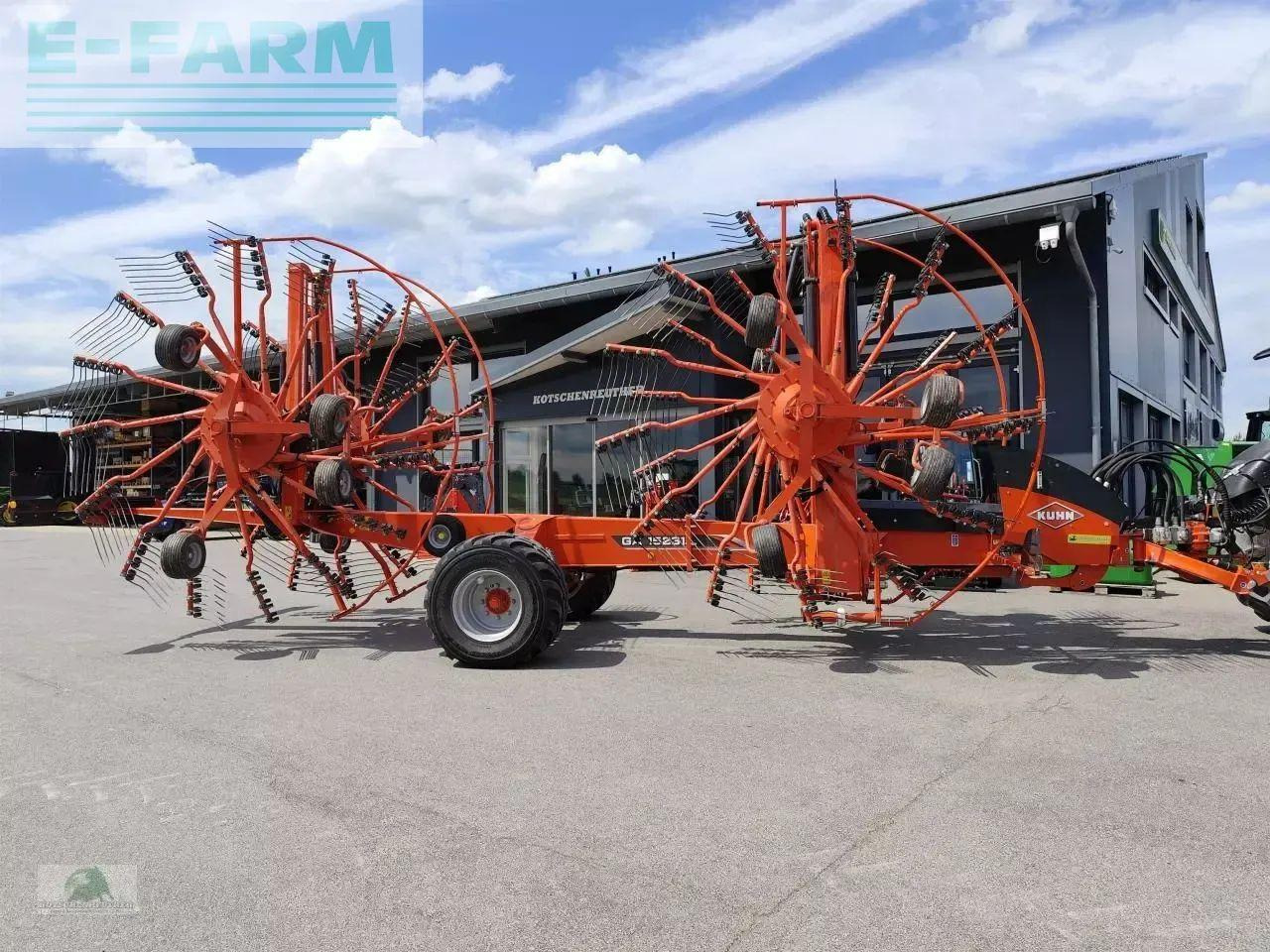 Kuhn ga 15231 - Tedder/ Rake: picture 1 Kuhn ga 15231 - Tedder/ Rake: picture 1