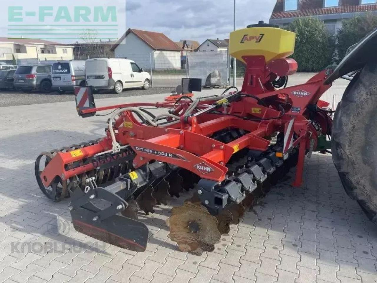 Kuhn optimer + 503r - Disc harrow: picture 1 Kuhn optimer + 503r - Disc harrow: picture 1